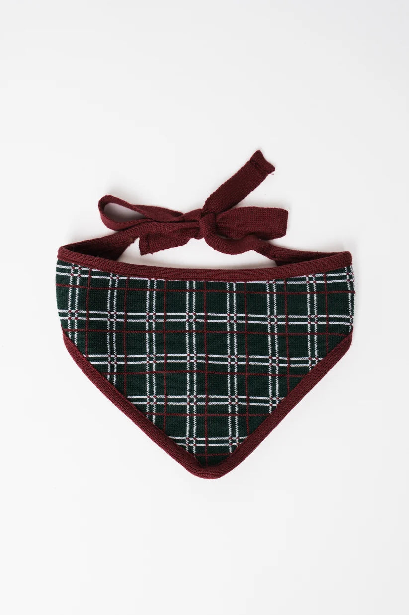 Dog Bandana Holiday Plaid