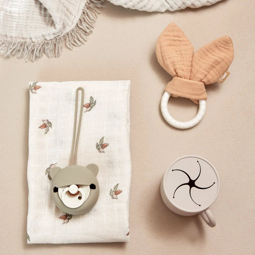 Silicone Pacifier Case - Olive Green