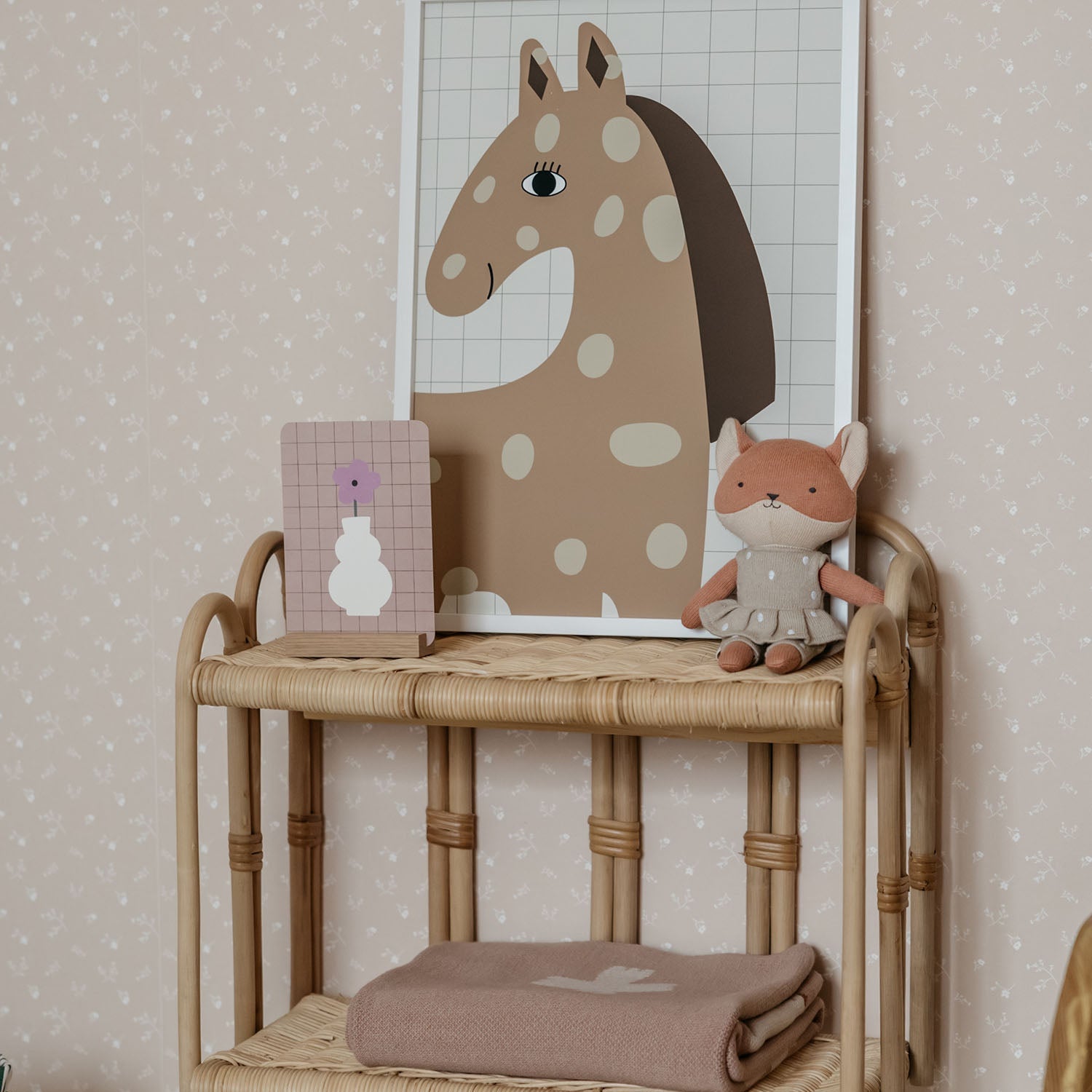 Frame 40 x 50 A3 White Hardwood | Little Otja