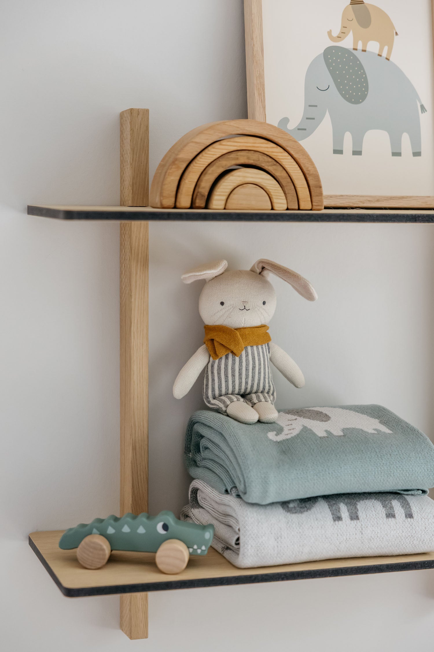 Wooden Crocodile on Wheels, Jungle Jambo