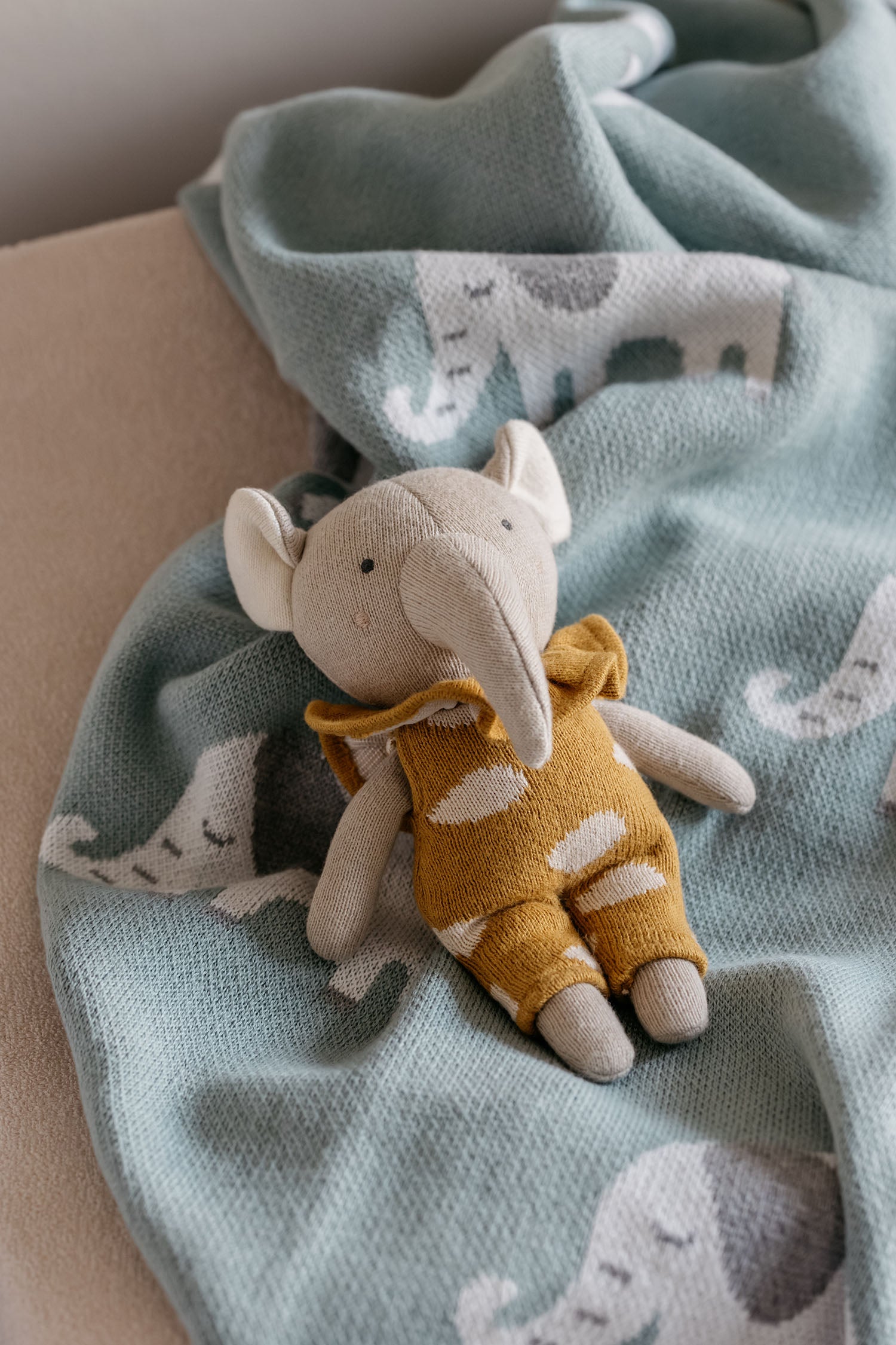 Knitted Toy, Elephant Juno