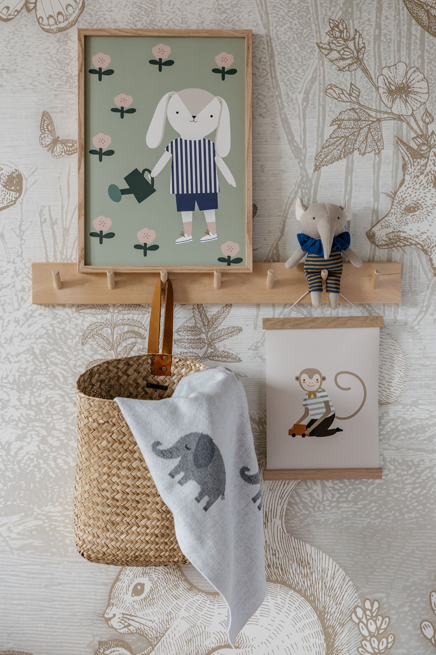 Knitted Toy, Elephant Pim