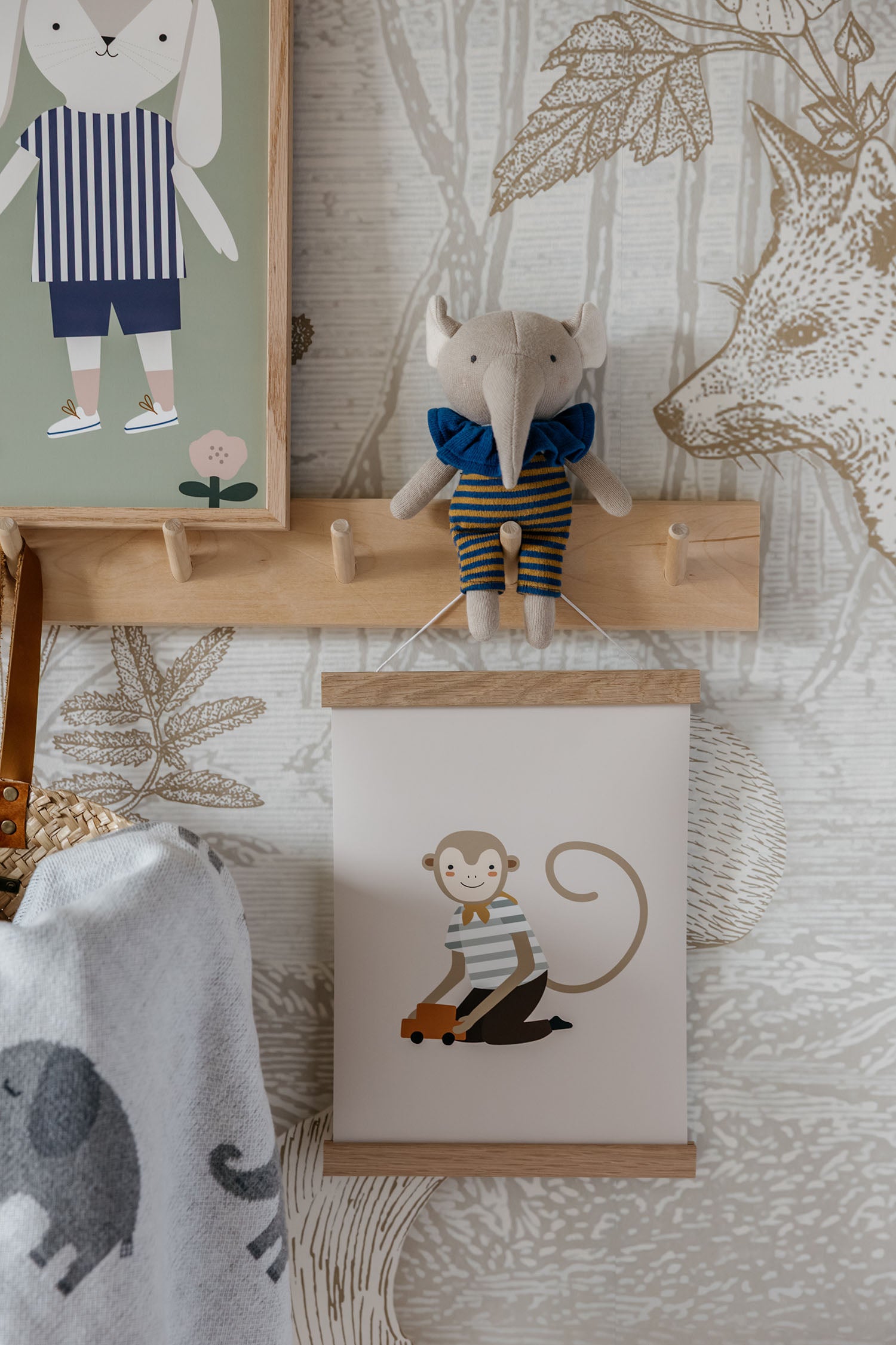 Plakat Opica se igra