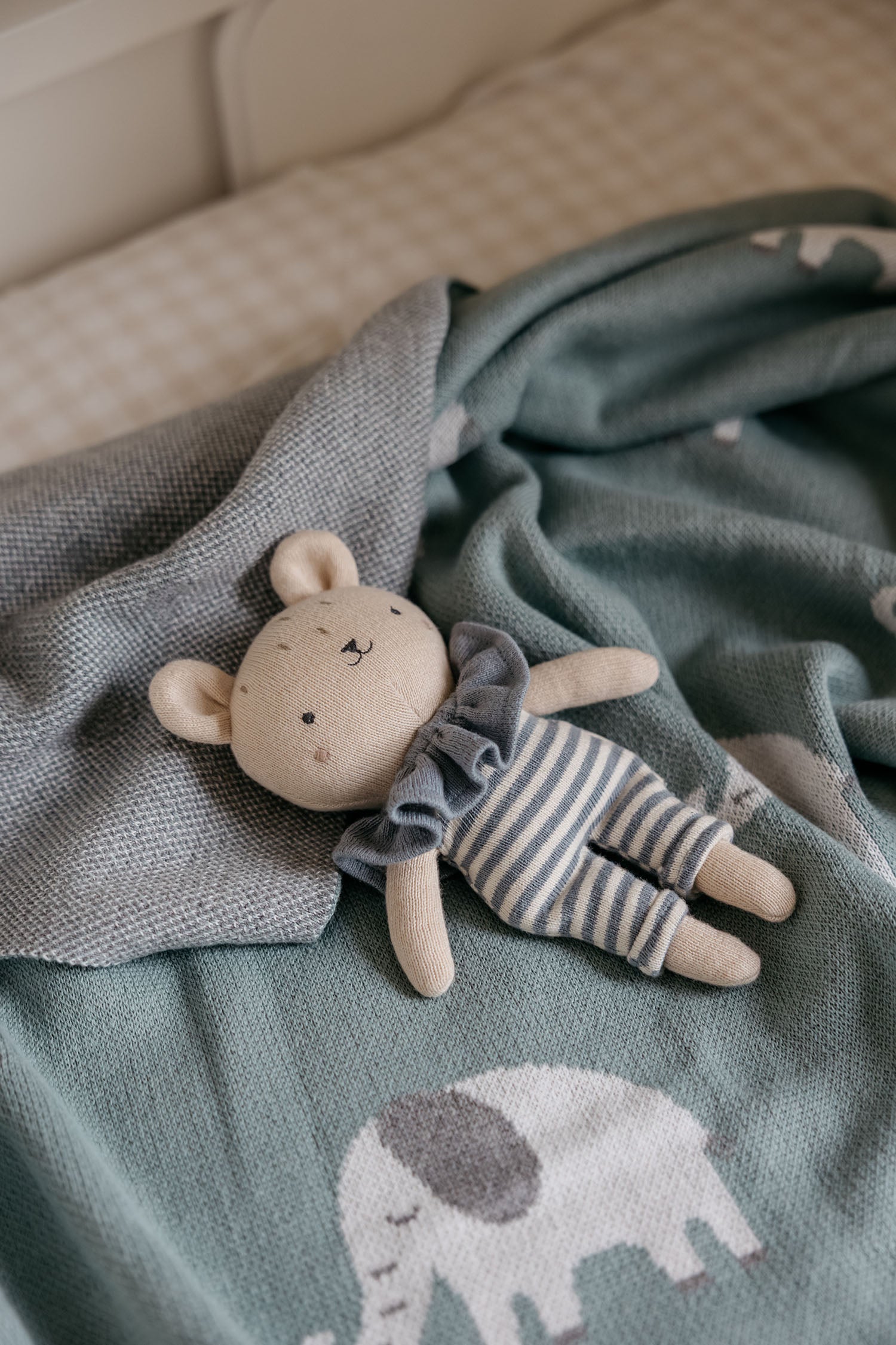 Knitted Toy, Bear Lorem