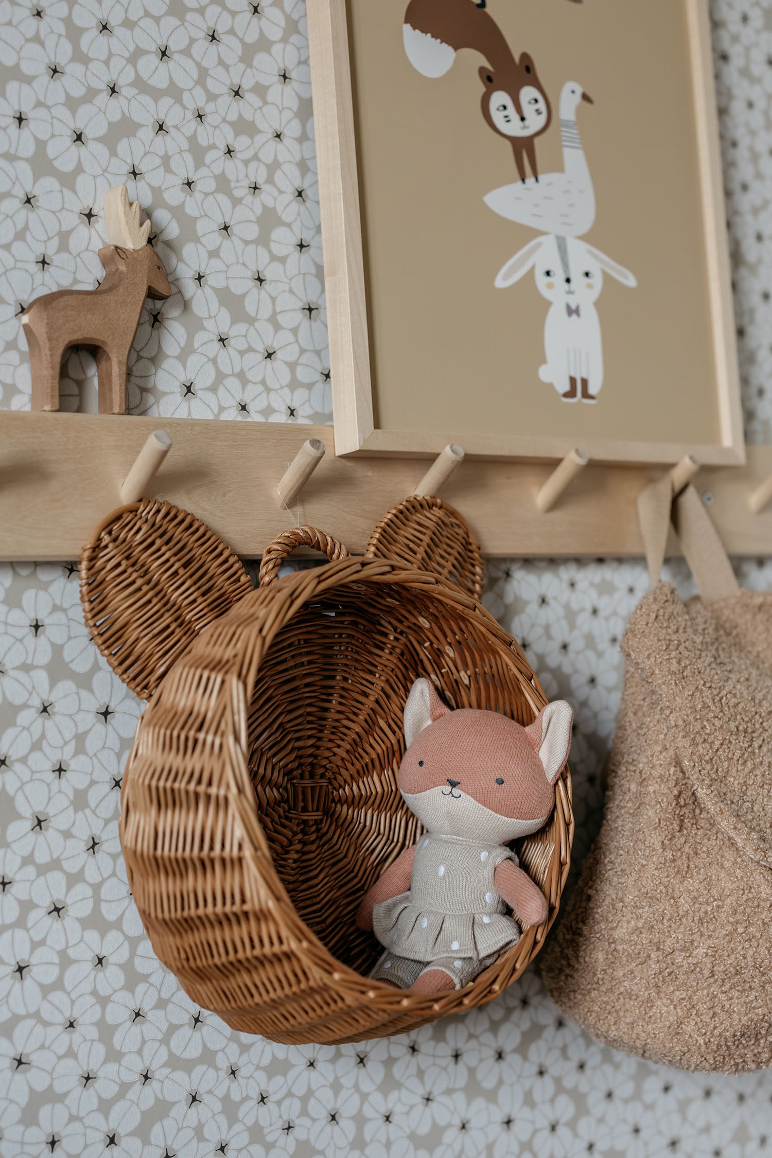 Knitted Toy, Fox Dolor