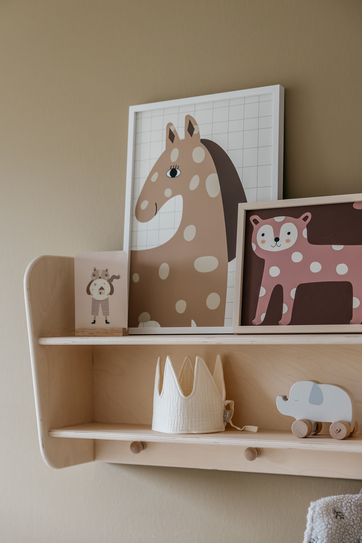 Plakat Mali Poni, bež