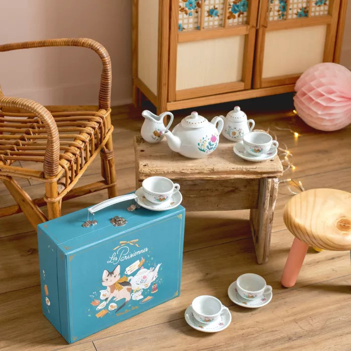 Ceramic tea set - Parisiennes