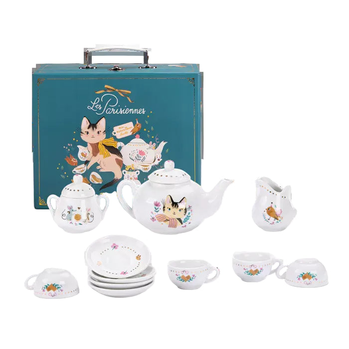 Ceramic tea set - Parisiennes