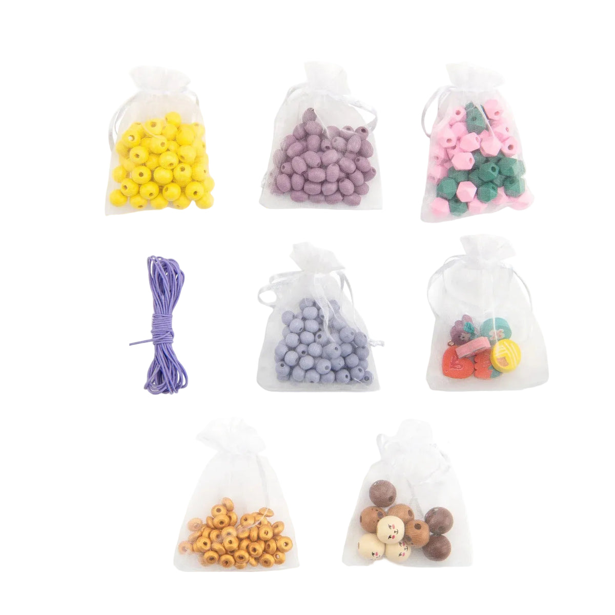 Wooden Bead Set - Les Minouchkas