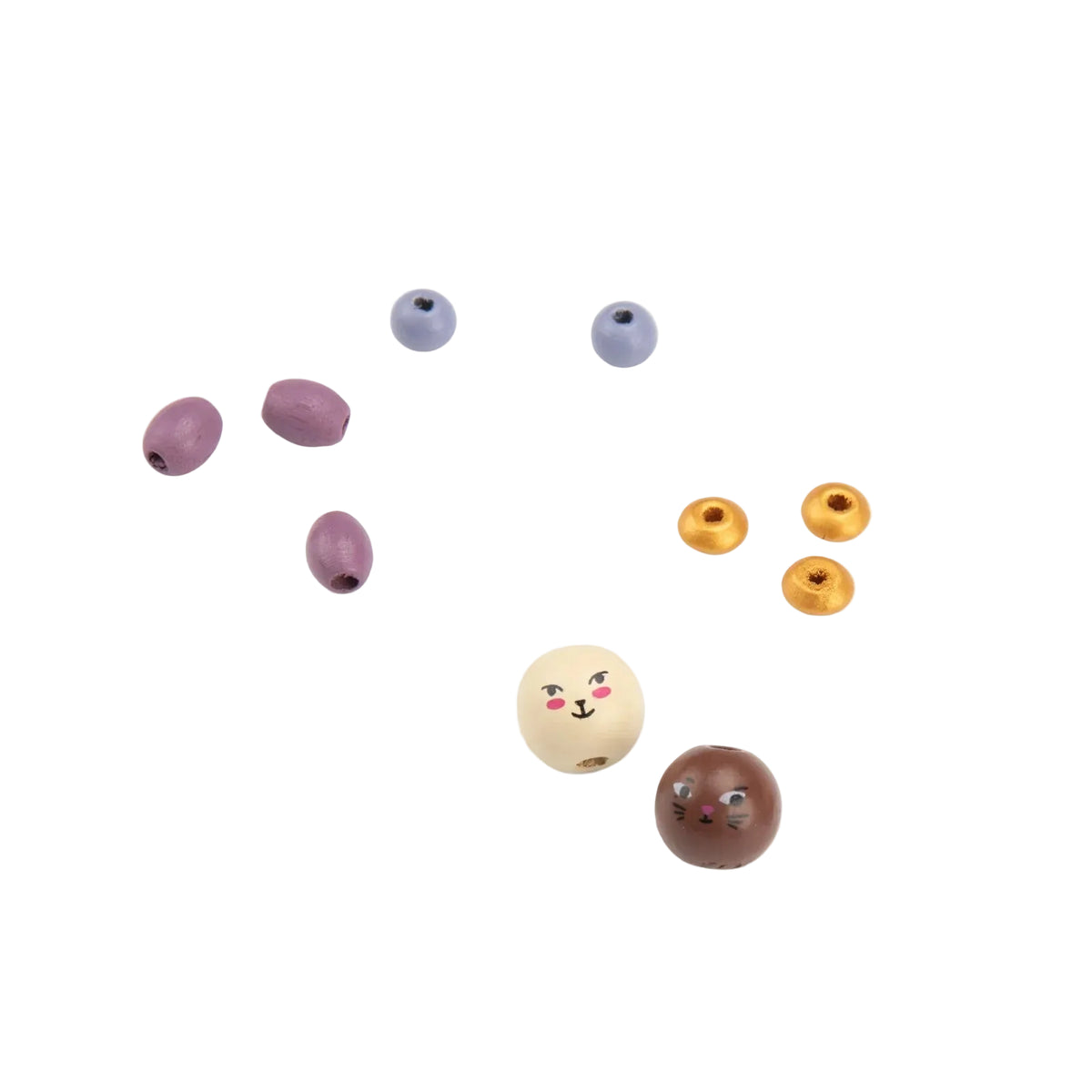 Wooden Bead Set - Les Minouchkas