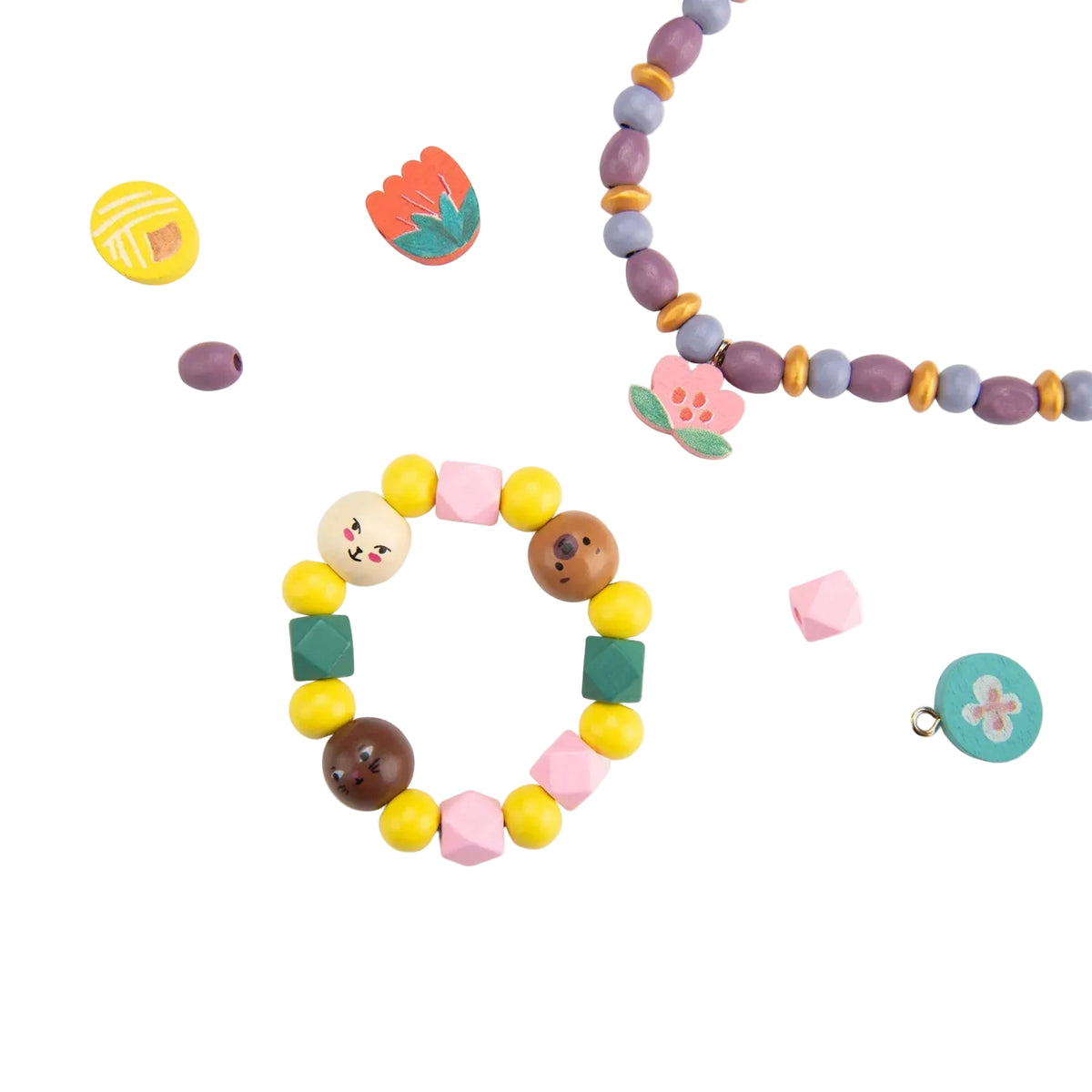 Wooden Bead Set - Les Minouchkas