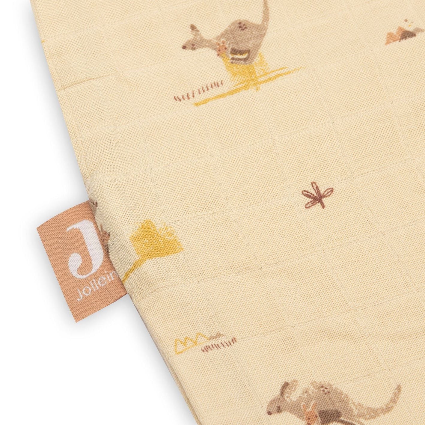 little otja muslin slping bag close up