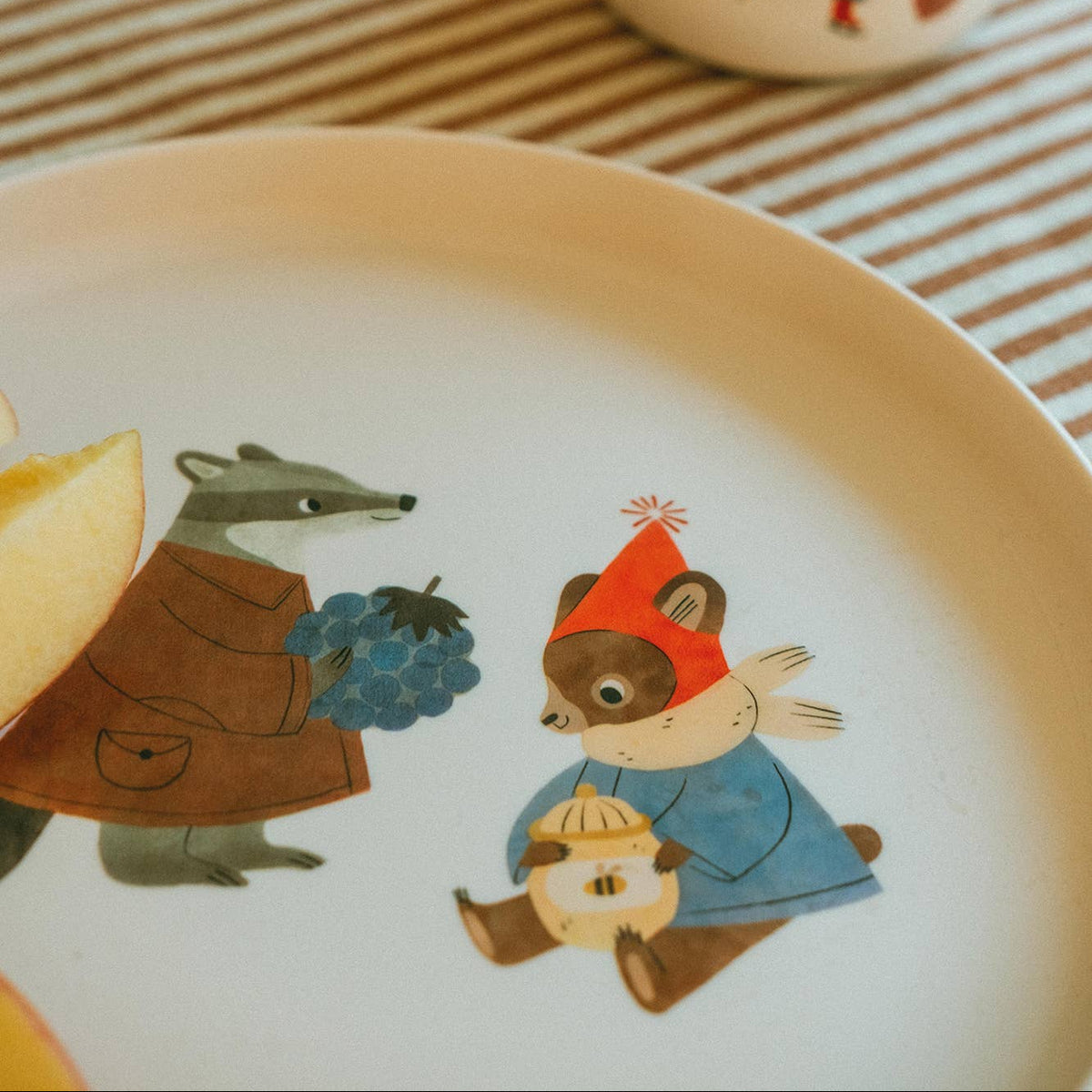 Children's plate - Forest Animals