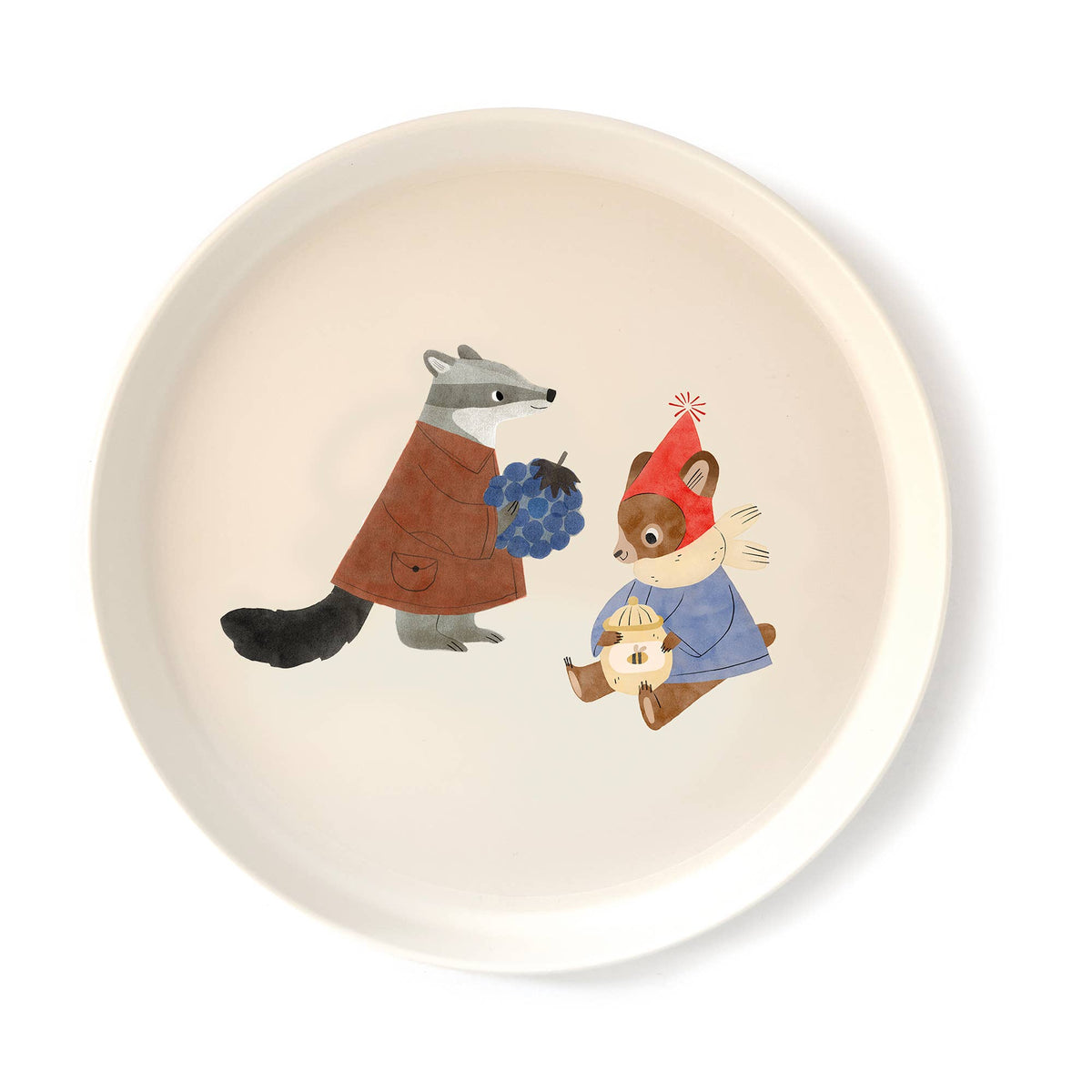 Children's plate - Forest Animals