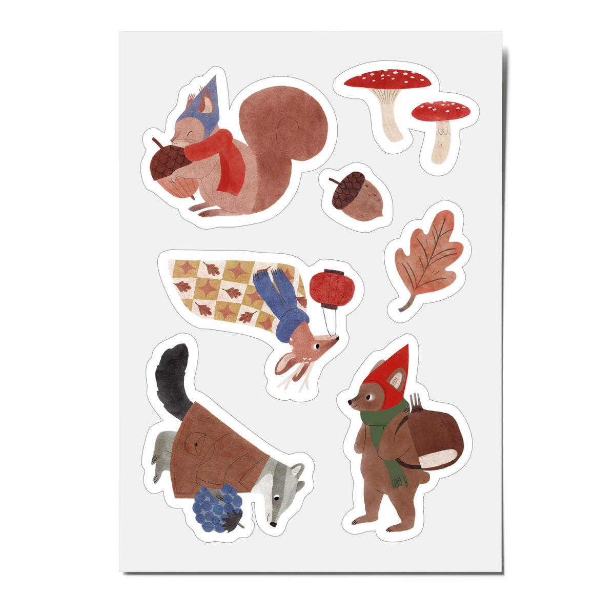 Reflective Stickers, Forest Dwellers