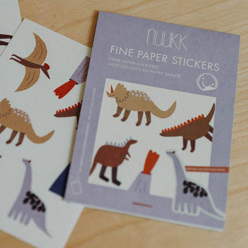 Sticker sheet Dinosaurs, 3 sheets