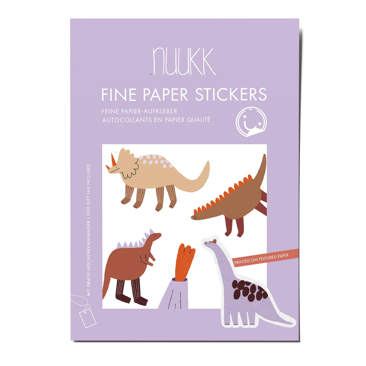Sticker sheet Dinosaurs, 3 sheets
