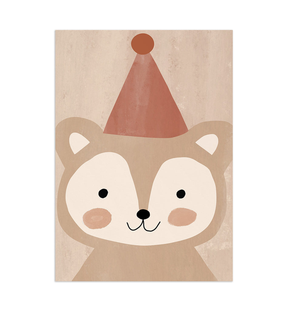 Bear-y Adorable, Animal Nursery Poster