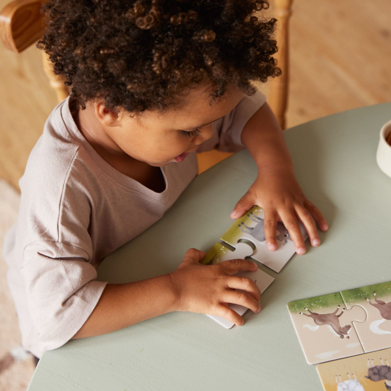 Parent and baby puzzles - Farm animals