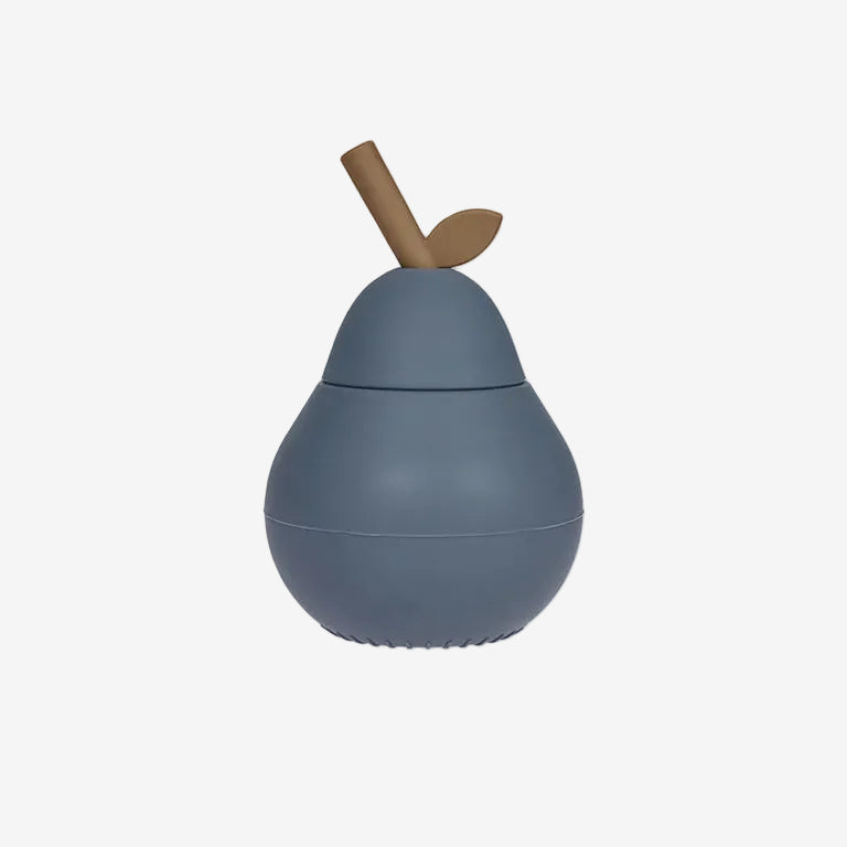 little otja blue pear shaped silione cup