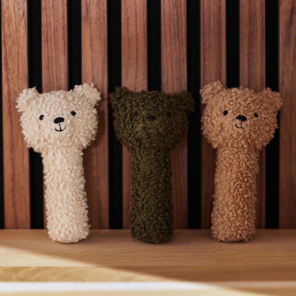 Rattle - Teddy Bear, Naturel