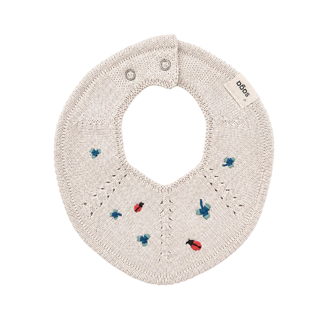 Baby Bib - Ladybug Garden