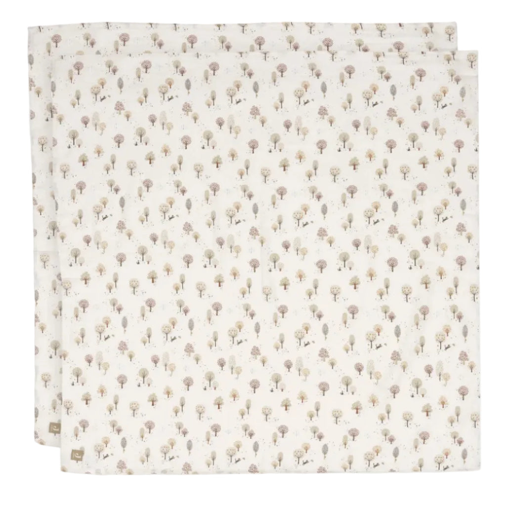 Swaddle Muslin 115x115cm - Tiny Park - 2 Pack