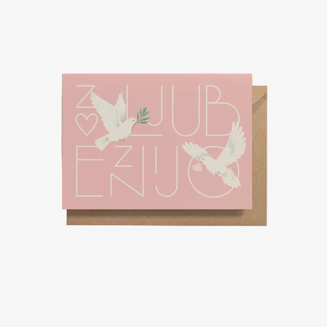 Greeting Card - With Love