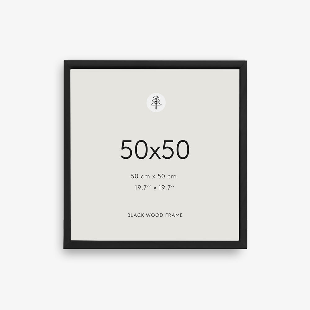 Black Picture Frame, 50x50