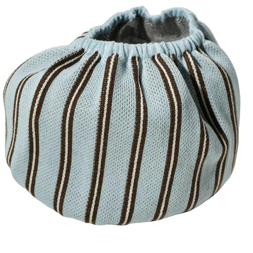 Knitted Dog Snood - Blue Stripes