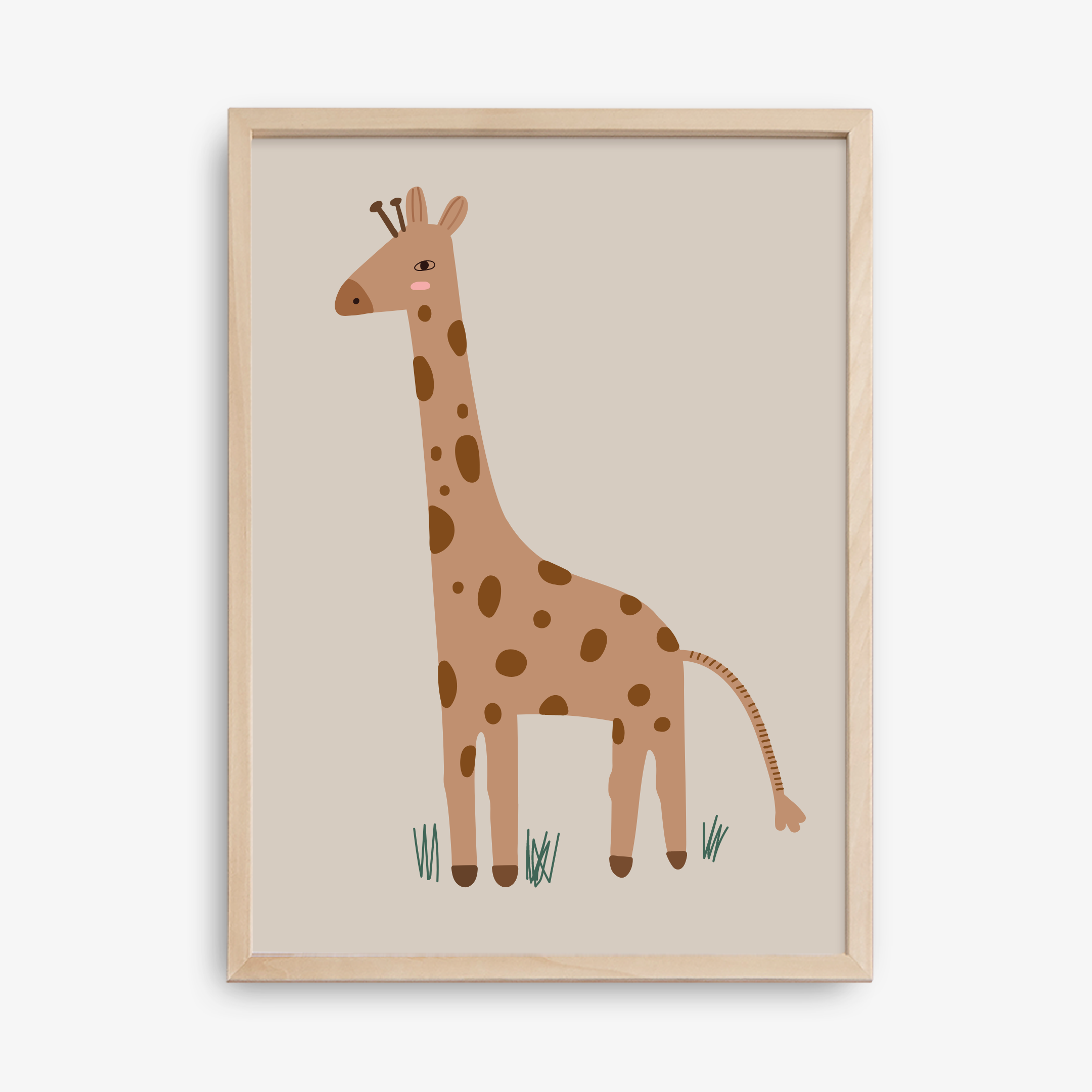 Giraffe Poster