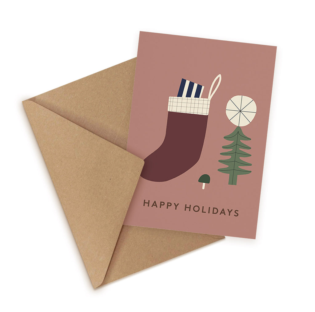 Happy Holidays Greeting Card (7021614432427)