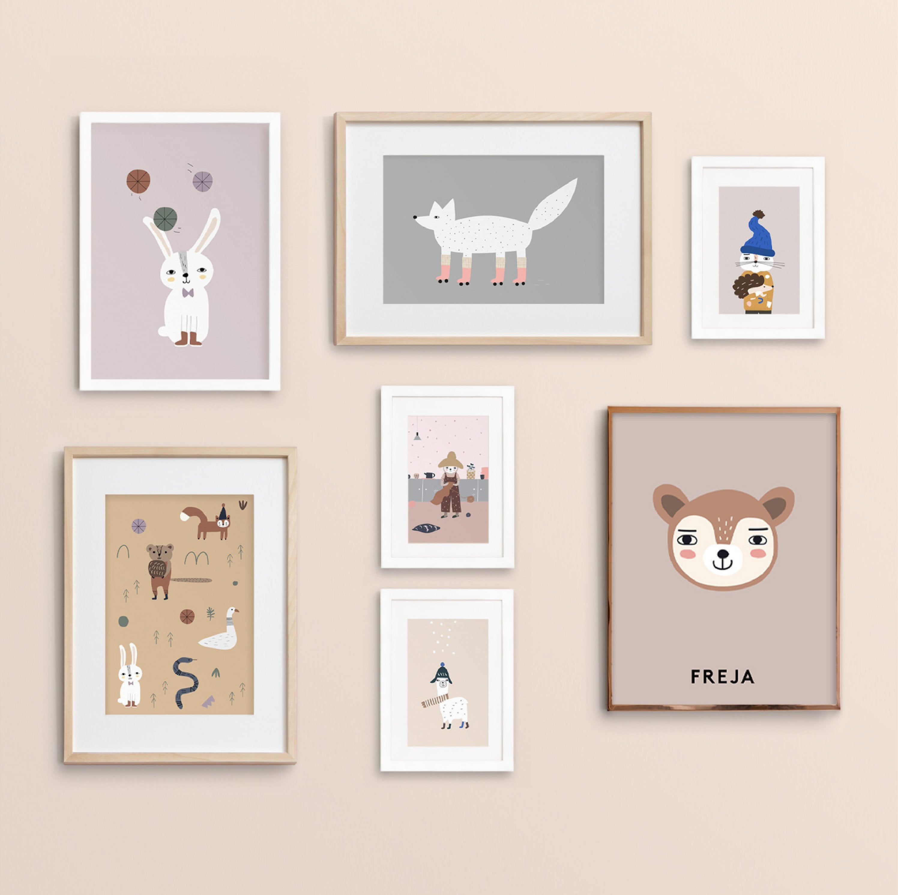 Let's Be Nice Art Print (1866164895786)