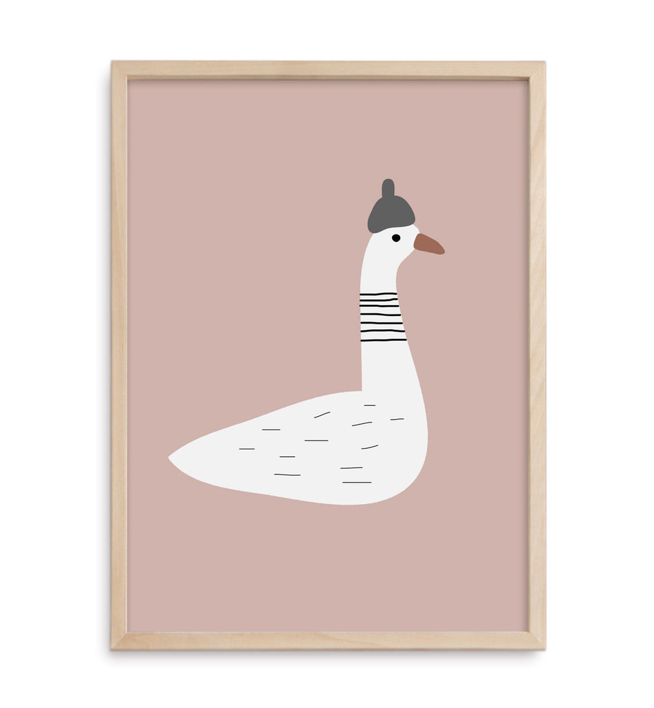 Goose Art Print (4553994567751)