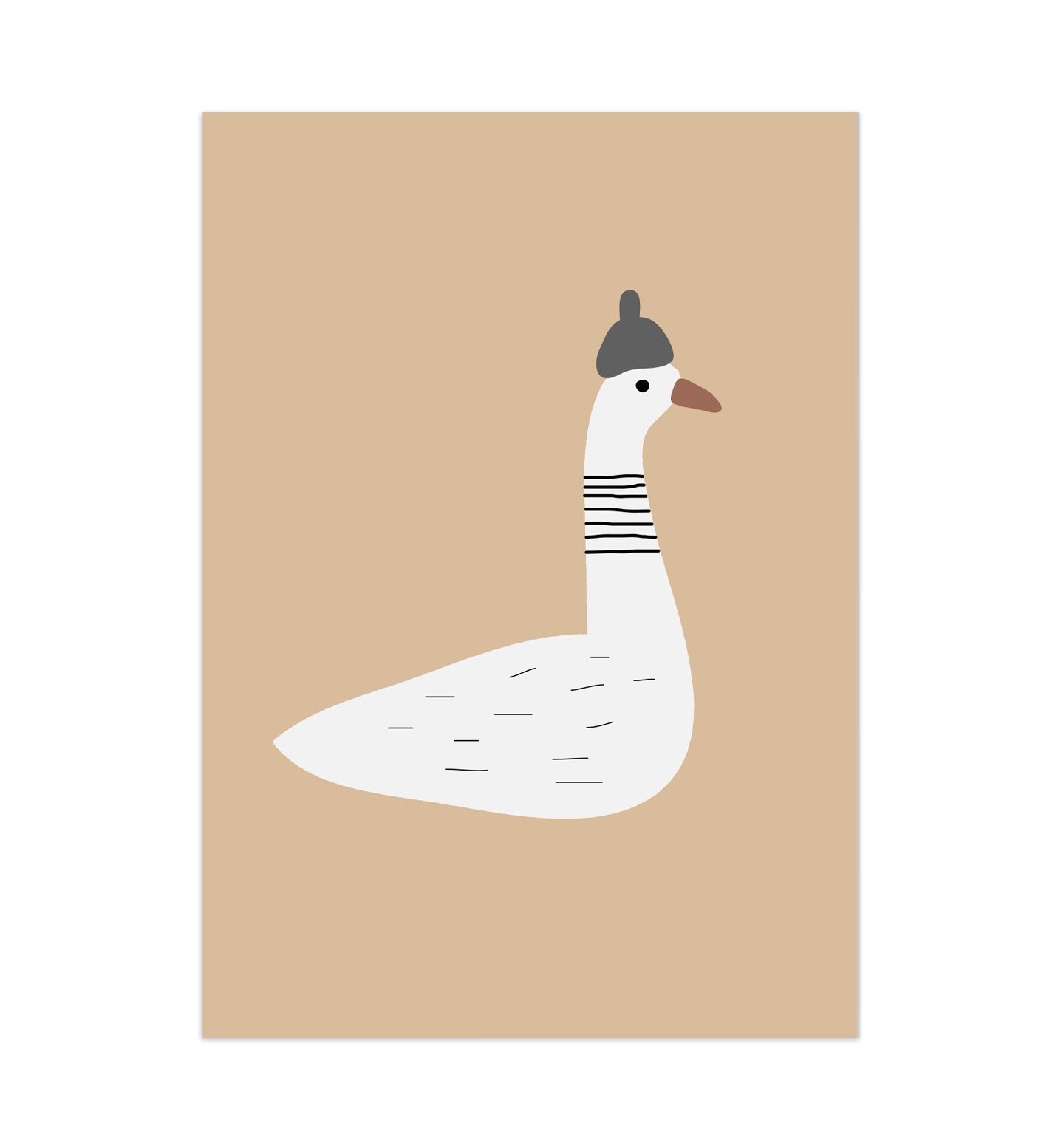 Goose Art Print (4553994567751)
