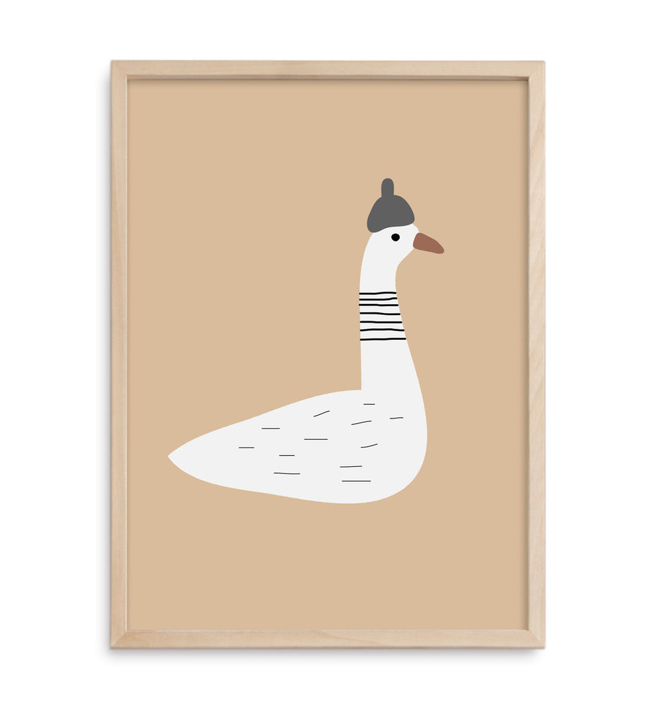 Goose Art Print (4553994567751)
