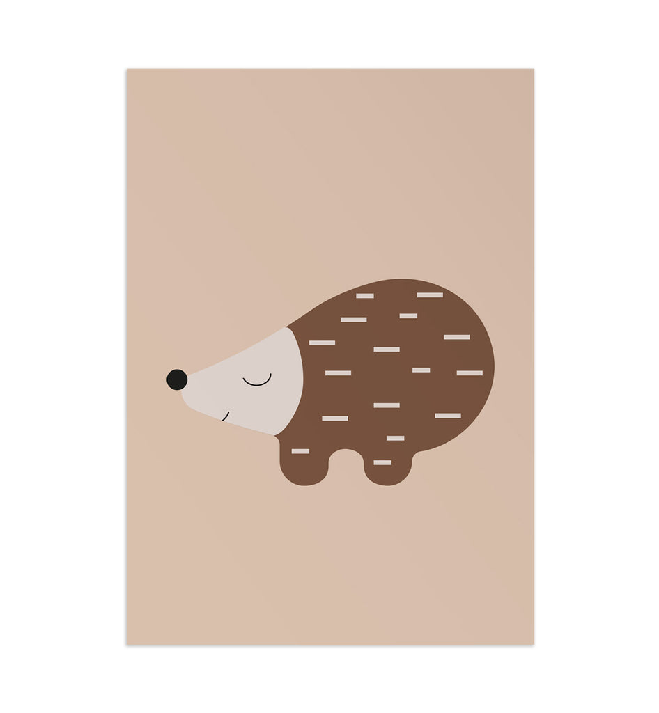 Plakat Veseli ježek