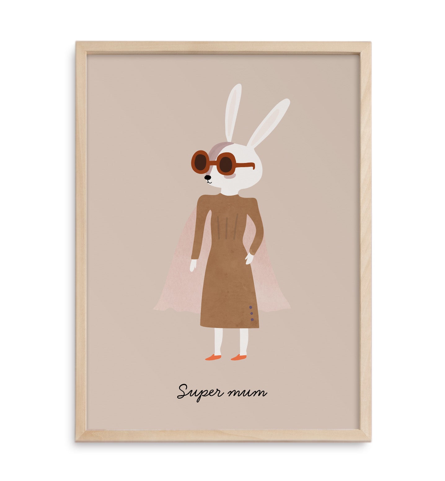 Super Mum Art Print (6548730970283)