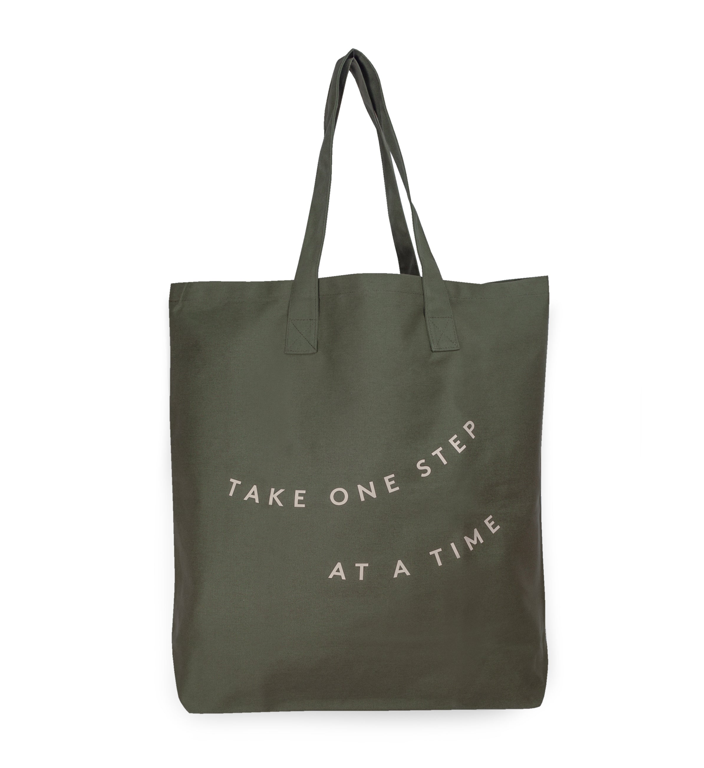 Canvas Tote Bag — Olive (6793133588651)