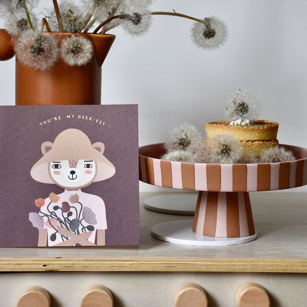 You Are My Deer-est Greeting Card (6219969101995)