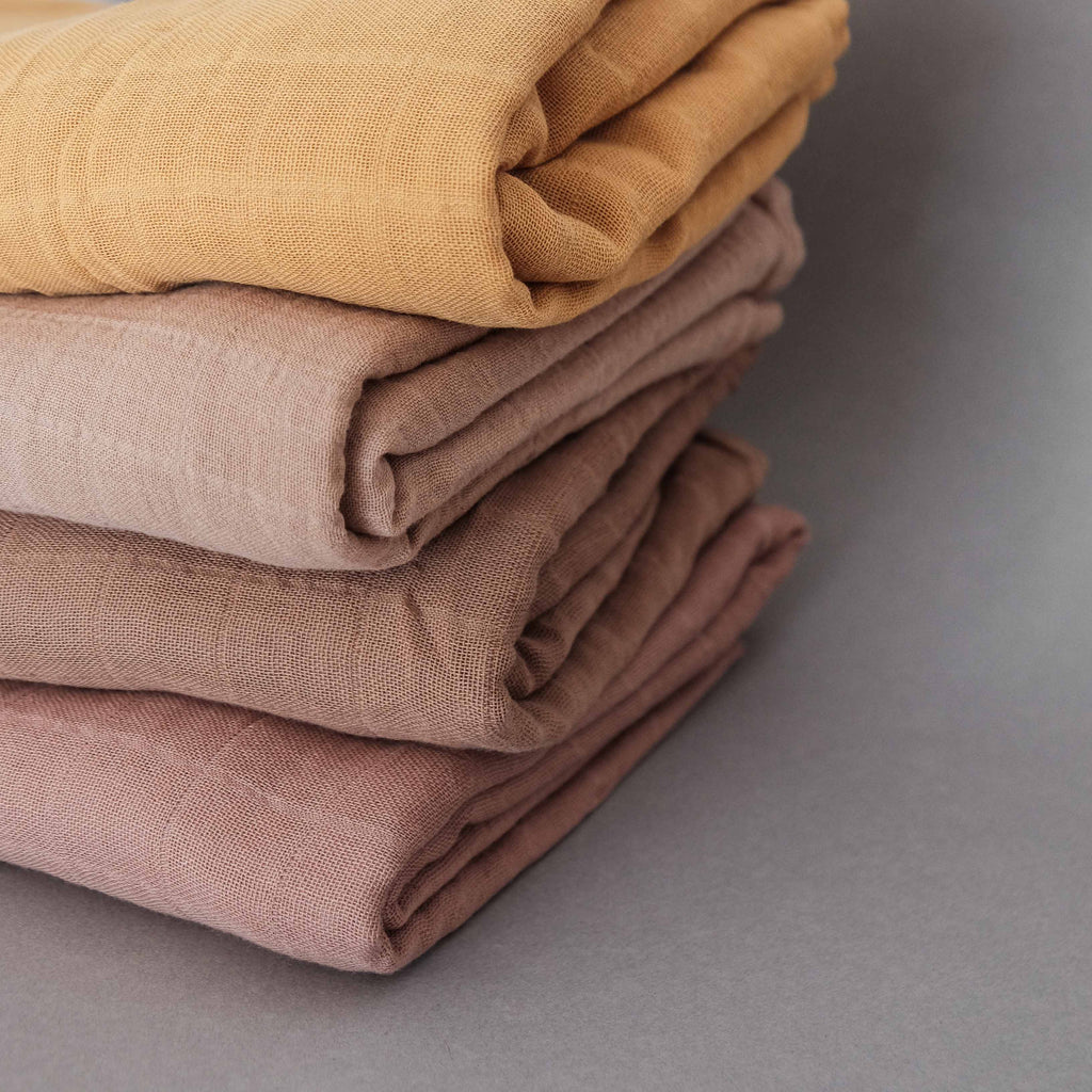 Baby Swaddle Maxi — Ochre (6574839627947)